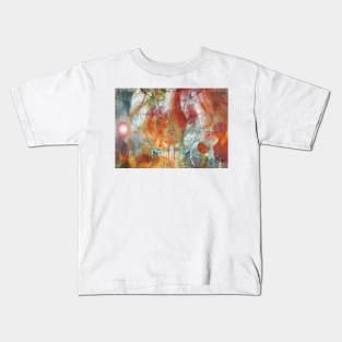 Longing between Summer and Winter Kids T-Shirt